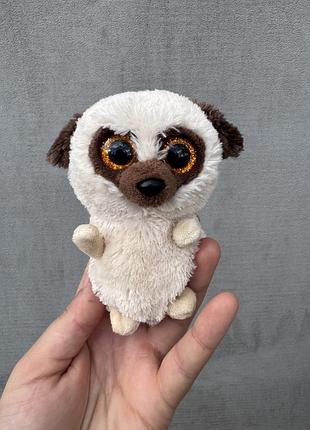 М'яку іграшку-мопса із серії mini motsu від бренду keel toys
