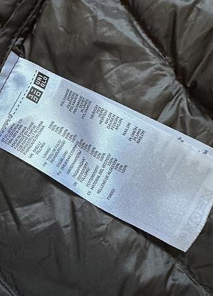 Жіночий пуховик uniqlo 8