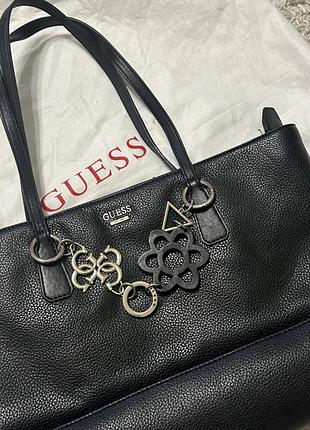 Сумка жіноча guess чорна 2