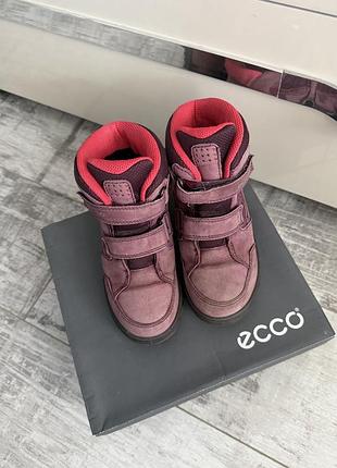 Чоботи для дівчинки ecco термо, розмір 31 2
