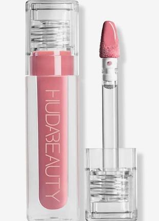 Блиск для губ huda beauty faux filler extra shine sugar baby