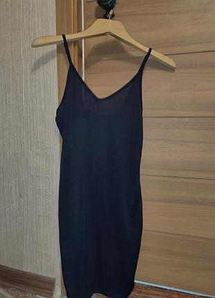 Коротка сукня жіноча h&m, чорна