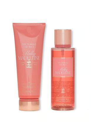 Набір victoria's secret milky madeleine лосьйон і міст