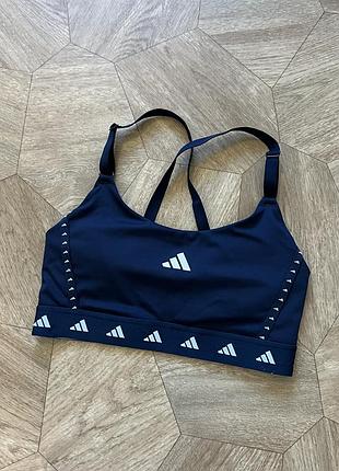 Білизна жіноча adidas спортивний топ синій