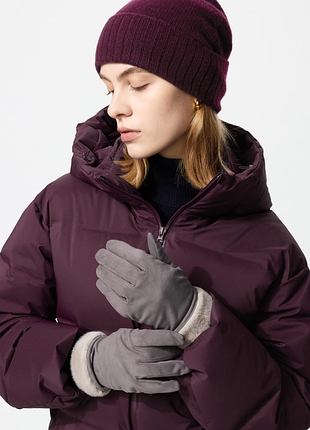 Терморукавички heattech з підкладкою uniqlo