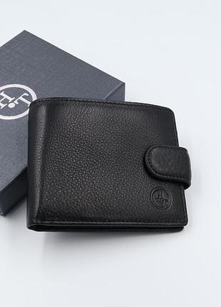 Гаманець чоловічий шкіряний h.t 208-0611 black