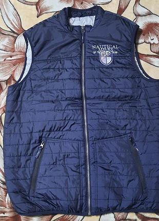 Чоловічий стьобаний жилет babista (німеччина), розмір 50 (m/l)