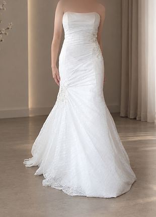 Весільна сукня жіноча sophia tolli y2945 allanah біла