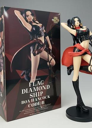 Фігурка боа хенкок з аніме та манги one piece з хлистом колекційна різнокольоровий