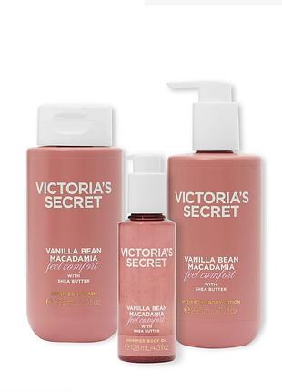 Набір для тіла vanilla bean macadamia victoria's secret