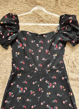 Платье креп жатка s 36p pull &amp; bear 9