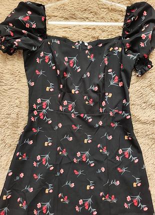 Платье креп жатка s 36p pull &amp; bear 6