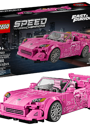 Блоковый конструктор speed champions «форсаж»: honda s2000 (77241)