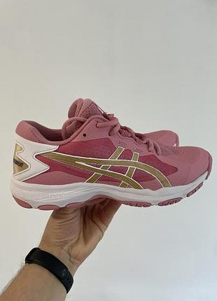 Кросівки жіночі asics gel-netburner academy рожеві, розмір 39/39.5, устілка 25 см