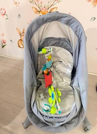 Стільці для годування chicco ліжко-люлька 3в1