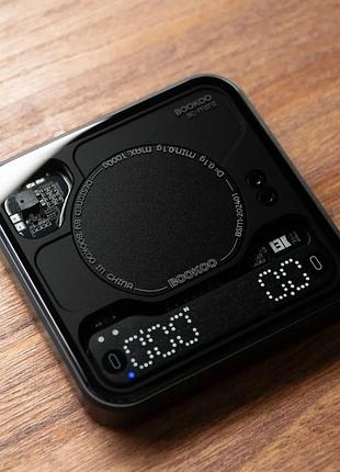 Смарт-ваги для кави bookoo themis mini (sc-mini) з bluetooth та таймером