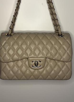 Сумка для жінок chanel бежева