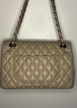 Сумка для жінок chanel бежева 2