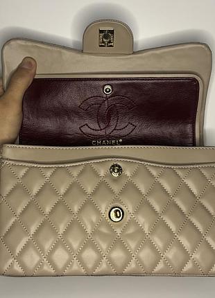 Сумка для жінок chanel бежева 4