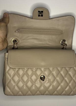 Сумка для жінок chanel бежева 3