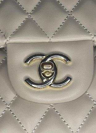 Сумка для жінок chanel бежева 5