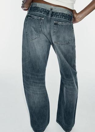 Жіночі джинси zara сині 4