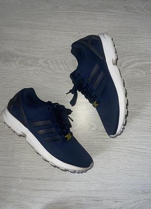 Кросівки чоловічі adidas zx flux сині, розмір 40 (25 см)
