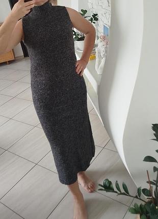 Тепла міді сукня zara