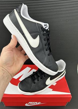 Кеди чоловічі nike court royale 2 nn чорні, розмір 40