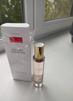 Стойкая парфюмированная вода zara red temptation