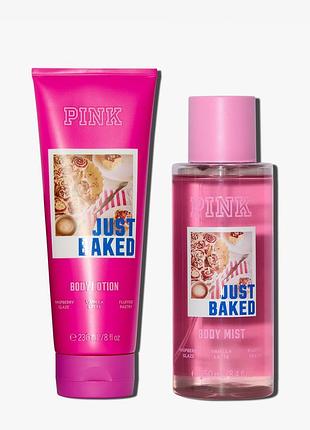 Набір для тіла just baked victoria's secret pink