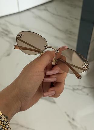 Сонцезахисні окуляри люкс бренд chanel