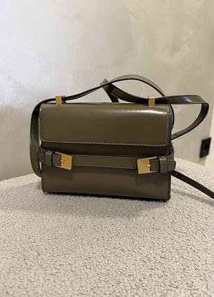 Крос-боді для жінок h&m хакі 3
