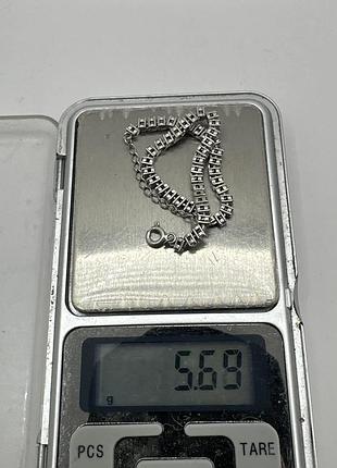Браслет срібло 925 4