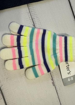 Перчатки carters 4-8 років рукавиці