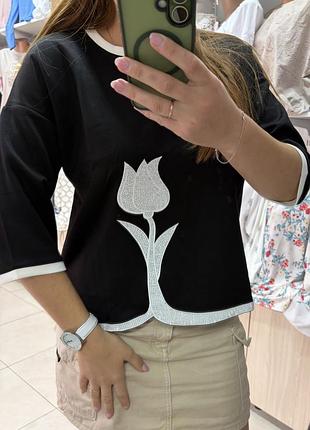 Стильна кофтинка з яскравим акцентом 😍 2