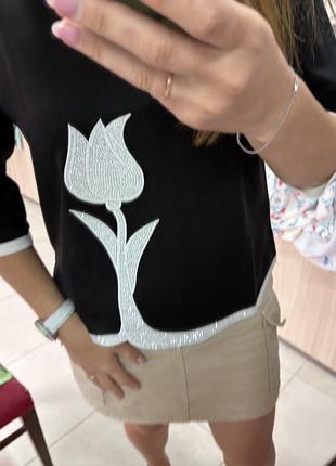 Стильна кофтинка з яскравим акцентом 😍 3