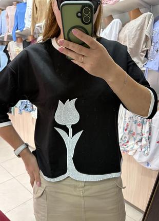 Стильна кофтинка з яскравим акцентом 😍 9