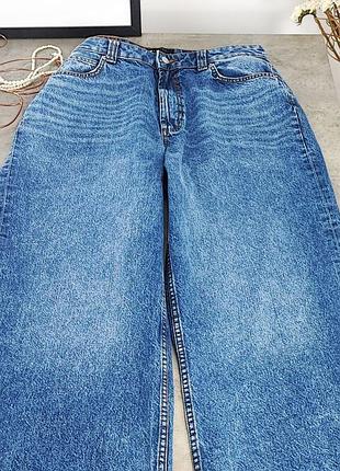 Широкие синие джинсы asos 2