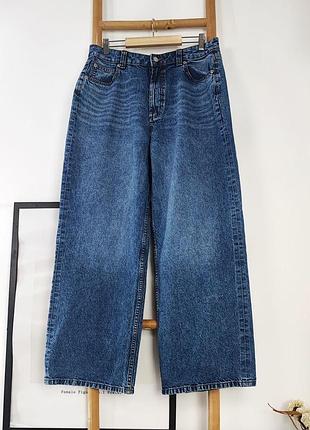 Широкие синие джинсы asos 3