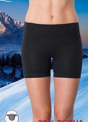 Термо шорти подовжені жіночі з вовною kifa wool comfort