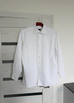 Propercloth xl oxford pima рубашка сорочка чоловіча біла