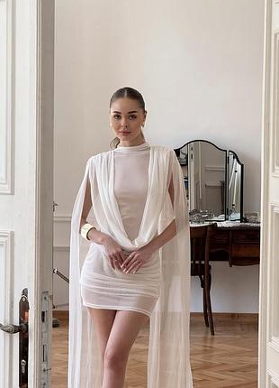 Платье вечернее,мини,короткое,сетка,на фотосессию,пляж,пляжное