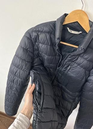 Чоловіча куртка стьобана zara 8