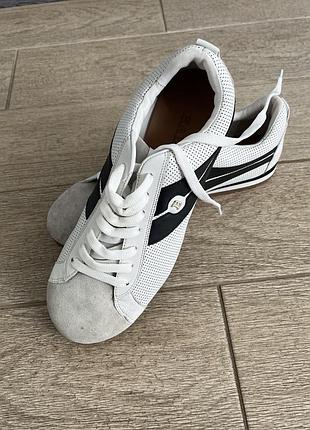 Чоловічі кеди/ кросівки шкіряні bally, розмір 40