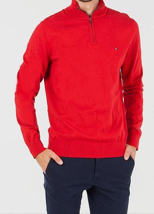 Пуловер чоловічий tommy hilfiger 1/4 zip