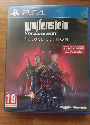 Ігрова приставка wolfenstein youngblood deluxe edition для playstation 4