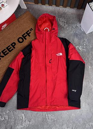 Куртка чоловіча the north face gore-tex, червона, розмір xl