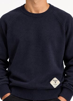 Чоловічий светр barbour beacon темно-синій — m