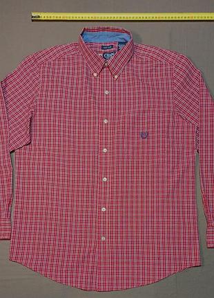 Комір 41 см  chaps size m   картата сорочка 60% cotton 40% polyester 
exclusive of decoration